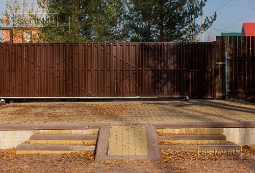 Построенный одноэтажный дом из газобетона с шатровой крышей в СНТ Фауна - 20