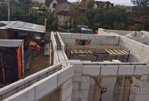 Газобетонный дом строится в Пушкине - 5