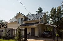 Строительство каркасного дома с навесом для автомобиля в п Пески - мини - 17