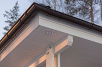 Фото репортаж с места строительства SPA комплекса с панорамными окнами в кп Сосновый берег  - мини - 11