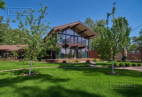 Фото репортаж с места строительства SPA комплекса с панорамными окнами в Котельниках - 1