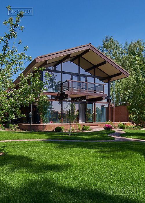 Фото репортаж с места строительства SPA комплекса с панорамными окнами в Котельниках