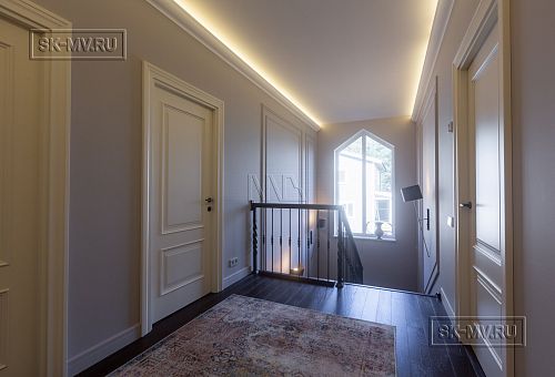 Дизайн интерьера двухэтажного каркасного дома в Сестрорецке - 3