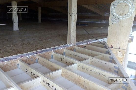 Построенный клубный дом с рестараном по технологии фахверк для гольф-клуба Земляничные поляны - 15