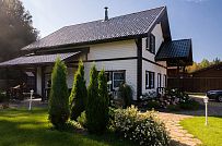 Построенный небольшой каркасный коттедж с мансардным этажом Галактика 9 - мини - 7