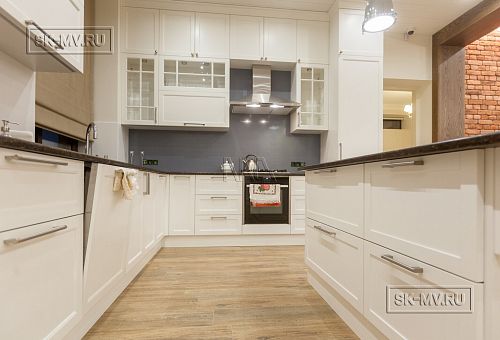 Дизайн интерьера загородного дома из кирпича в Пениках 1 - 32