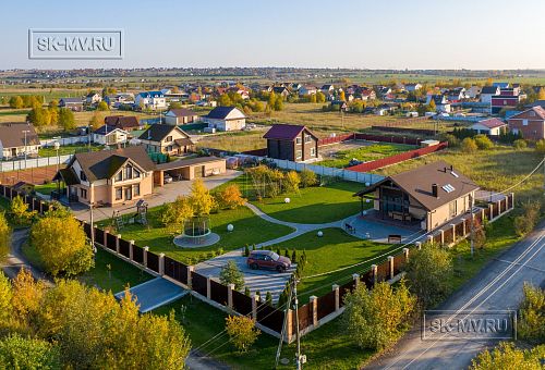 Летняя кухня с террасой барбекю и бильярдной в Оликах под ключ - 10