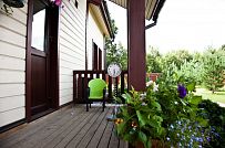 Строительство каркасного теплого дома с террасой и балконом в п Энколово - мини - 11