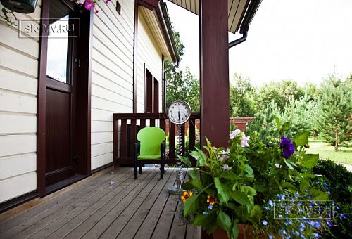 Строительство каркасного теплого дома с террасой и балконом в п Энколово - 11