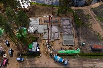 Монтаж индивидуального расчётного фундамента УШП PRO для строительства кирпичного дома в Рощино 2, S плиты = 530 кв.м, Лениградская обл. - мини - 15