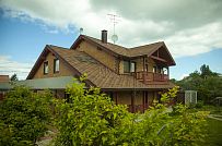 Строительство двухэтажного каркасного коттеджа 263 кв м с балконом, террасой и навесом для автомобилей в п Володарский - мини - 6