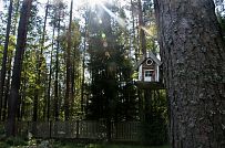 Построенный двухэтажный каркасный коттедж в комаровском стиле в п Комарово - мини - 20