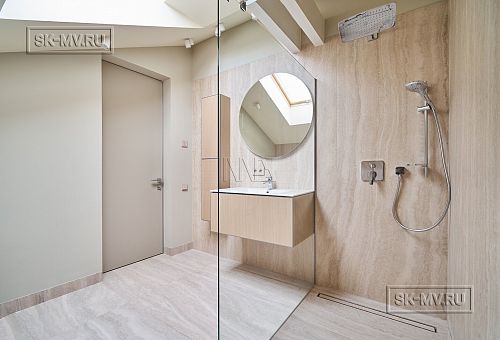 Пример внутренней отделки фахверкого дома в КП Монтевиль - 19