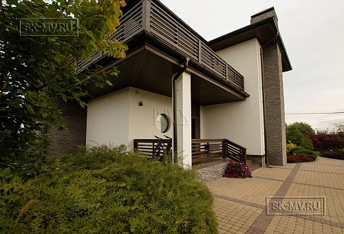 Строительство надежного газобетонного дома с панорамными окнами в д Олики - 2