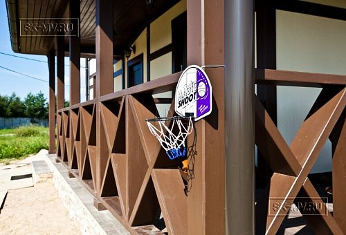 Построенный по каркасной технологии в к п Парквэй загородный дом для постоянного проживания в стиле фахверк площадью 200 кв м - 21