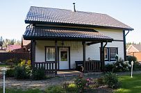 Построенный небольшой каркасный коттедж с мансардным этажом Галактика 9 - мини - 6