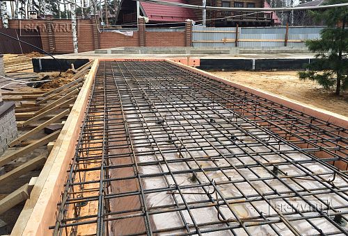 Монтаж фундамента УШП для строительства большого спа-комплекса 1000 кв м с бассейном в городе Котельники Московской области - 19