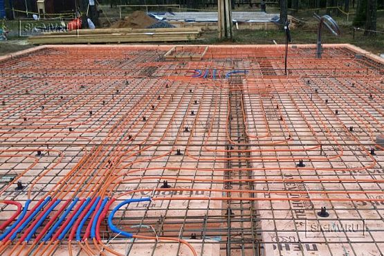 Фото репортаж с места строительства одноэтажного зимнего дома 136 кв м по скандинавской технологии в кп Волшебное озеро - 4