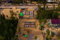 Монтаж индивидуального расчётного фундамента УШП PRO для строительства кирпичного двухэтажного дома в Рощино, Лениградская обл. - мини - 19