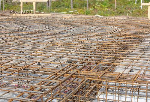 Монтаж индивидуального расчётного фундамента УШП PRO для строительства одноэтажного кирпичного дома в п. Рощино, Ленинградская обл. - 8