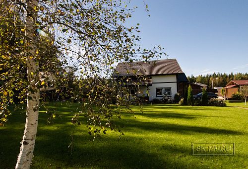 Построенный небольшой каркасный коттедж с мансардным этажом Галактика 9 - 28