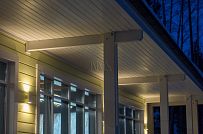 Фото репортаж с места строительства SPA комплекса с панорамными окнами в кп Сосновый берег  - мини - 12