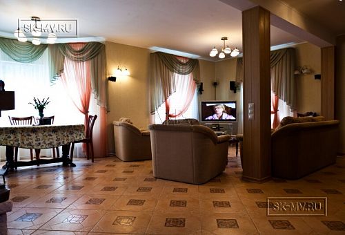 Пример внутренней отделки индивидуального загородного дома с эркером в СНТ Учитель - 1