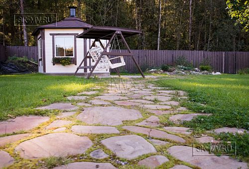 Построенный небольшой каркасный коттедж с мансардным этажом Галактика 9 - 13