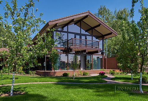 Фото репортаж с места строительства SPA комплекса с панорамными окнами в Котельниках - 7