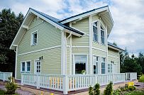 Строительство надежного каркасного дома с эркером и террасой в поселке Озерки - мини - 4