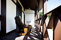 Построенный по каркасной технологии в к п Парквэй загородный дом для постоянного проживания в стиле фахверк площадью 200 кв м - мини - 17