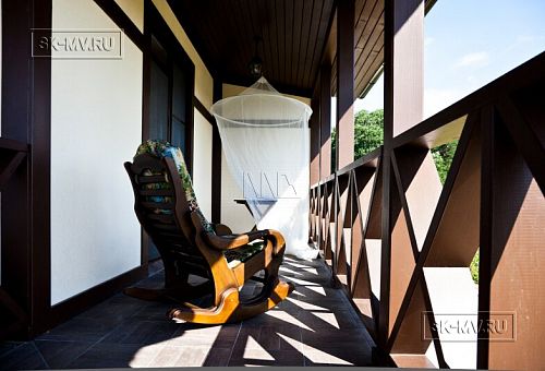 Построенный по каркасной технологии в к п Парквэй загородный дом для постоянного проживания в стиле фахверк площадью 200 кв м - 17