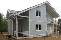 Теплый каркасный дом Васкелово 1 строится в Ленобласти - мини - 18