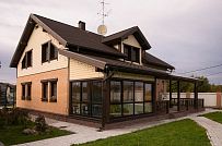 Строительство зимнего каркасного дома с верандой в д Олики - мини - 45