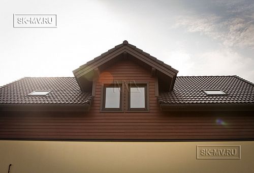 Строительство двухэтажного каркасного коттеджа 180 кв м в альпийском стиле в КП Смартвилль Москва - 16