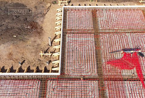 Монтаж индивидуального расчётного фундамента УШП PRO для строительства кирпичного одноэтажного дома в Репино, Лениградская обл. - 11