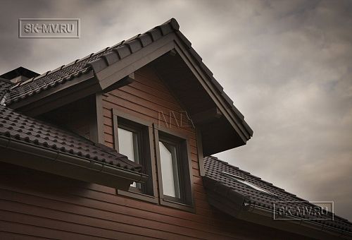 Строительство двухэтажного каркасного коттеджа 180 кв м в альпийском стиле в КП Смартвилль Москва - 4