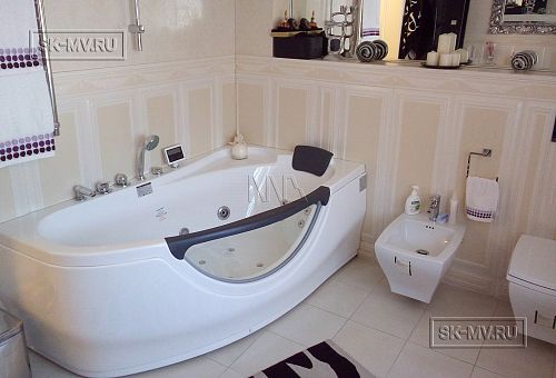 Дизайн интерьера загородного дома со СПА зоной и бассейном в Репино - 24