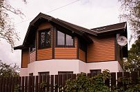 Строительство комбинированного загородного дома из газобетона и дерева в п Володарский - мини - 10