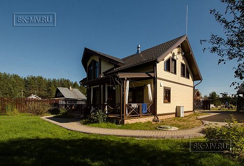 Фото репортаж с места строительства каркасного дома 155 кв м с эркером и террасой в п Овсяное - 9