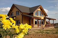 Строительство теплого зимнего каркасного дома 187 кв м с эркером и террасой в КП Цветочный - мини - 15