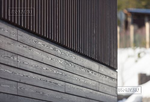 Построенный современный энергоэффективный загородный дом класса премиум с отделкой планкеном в Выборгском районе - 10