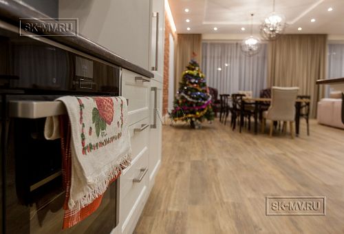 Дизайн интерьера загородного дома из кирпича в Пениках 1 - 31