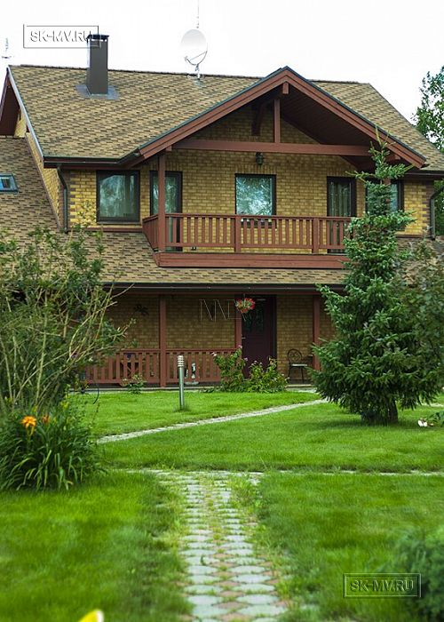 Ландшафтный дизайн домовладения в Володарском 4