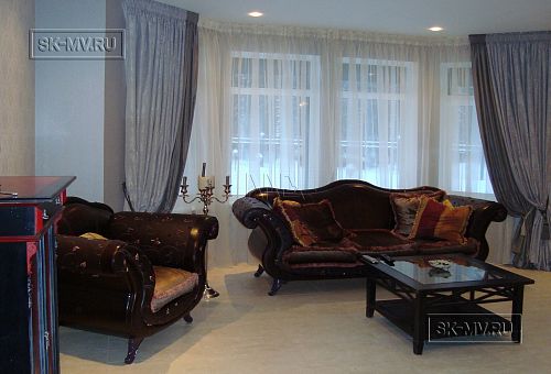 Дизайн интерьера каркасного дома с эркером в Комарово - 5