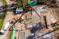 Монтаж индивидуального расчётного фундамента УШП PRO для строительства кирпичного дома в Рощино 2, S плиты = 530 кв.м, Лениградская обл. - мини - 33