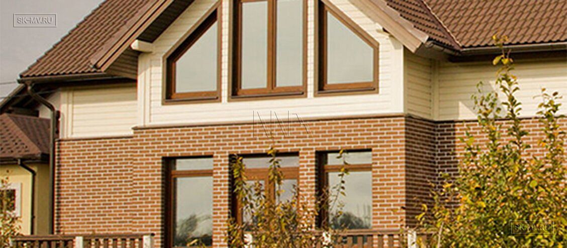 Комбинированный дом — каменный и энергоэффективный!