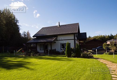 Построенный небольшой каркасный коттедж с мансардным этажом Галактика 9 - 2