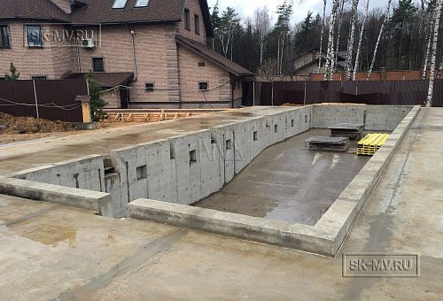 Монтаж фундамента УШП для строительства большого спа-комплекса 1000 кв м с бассейном в городе Котельники Московской области - 22