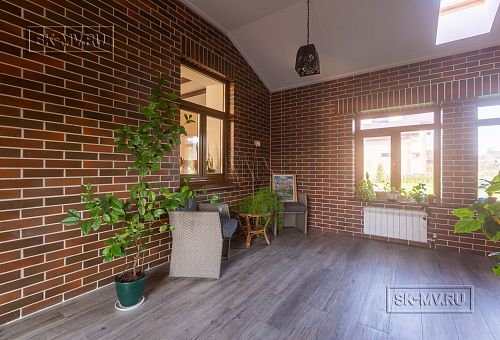 Фото репортаж с места строительства комбинированного дома площадью 1400 кв м с цоколем и СПА в д Пеники Ленобласти - 16